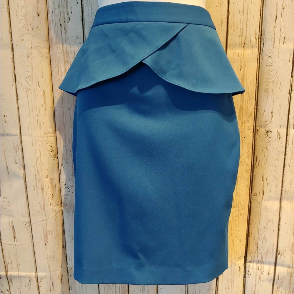 Express Womens Pencil Peplum Skirt - 00 Skirt